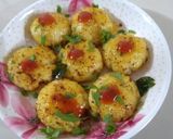 A picture of step 6 of Poha cheese balls.