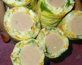 Foto langkah ke 5 dari resep (4) Sostel (sosis telur ala ninu)🌯🥚.