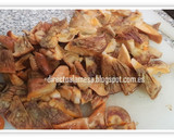 Foto del paso 2 de la receta: Níscalos al ajillo con jamón