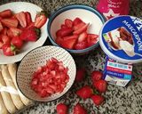Une image de l'étape 1 de Charlotte en verrine 🍓.