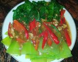 Foto langkah ke 3 dari resep Tumis Bok Choy saus tiram.