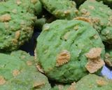 Foto langkah ke 11 dari resep Cornflakes cookies pandan.