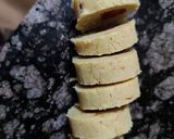 A picture of step 6 of Peanut Coconut Burfi.