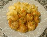 Foto del paso 9 de la receta: Albóndigas de pollo y jamón serrano a la jardinera