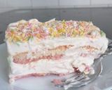 Cukorkás málnás tiramisu recept fázis 5 fotója