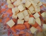 Gambar langkah 2 resipi Bubur Cha-Cha.