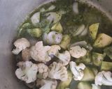 A picture of step 5 of Masala bhat.