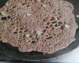 A picture of step 3 of Ragi dosa.