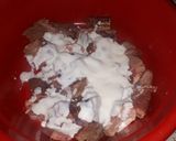 A picture of step 1 of Beef stew.