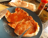 Foto del paso 1 de la receta: Chuletas de cerdo con pimiento rojo