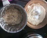 A picture of step 1 of Dahi vada.