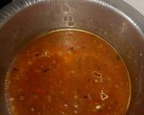 A picture of step 8 of Cheesy meatballs in sauce.