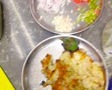 A picture of step 1 of Baingan bharta.