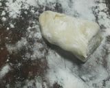 Foto langkah ke 5 dari resep Taiwanese Pancake Scallion (Cong You Ping) Pancake bawang.