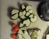 Foto del paso 1 de la receta Rosti o tortitas de calabacín, berenjena y zanahoria