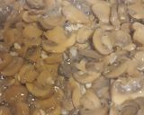 Foto del paso 3 de la receta Espaguetis con champiñones en salsa de anacardos