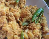A picture of step 6 of Aloo anday ki  bhujiya 💞 #.