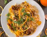 صورة لخطوة 5 من وصفة رز كابلي باللحم 🍊🥩