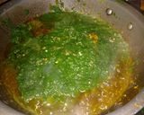 A picture of step 4 of Sarso ka sag.