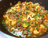 Pas rețetă Paste cu carne de vită în sos de legume 2 fotografie