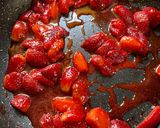 A picture of step 6 of Raggi & Strawberry Crepe.