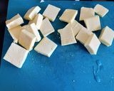 A picture of step 1 of Paneer Tikka Masala.