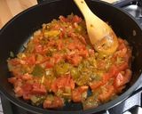 Une image de l'étape 9 de Haricots azuki aux tomates roses, coriandre et punjabi pachranga.