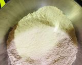 A picture of step 1 of Baked Methi Mathari.