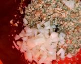 A picture of step 1 of My Beef & Stuffing Meatballs in Beef Gravy 🤗.