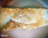 A picture of step 3 of Sweetcorn sprouts sandwich Dosa.