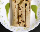 A picture of step 5 of Spicy Aloo (Potato) Wrap.