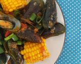 Foto langkah ke 6 dari resep Kerang hijau saos padang.