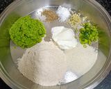A picture of step 3 of Enticing Green Peas Paratha (tiffin).