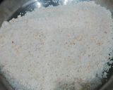 A picture of step 2 of Nariyal Pak.