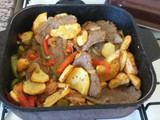 Bifes a la criolla