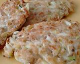 Foto del paso 8 de la receta Tortitas de calabacín, ensalada de Kale, cañamonesa y Agua de Mar