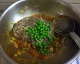 A picture of step 3 of Baigan bharta (in cooker).