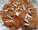 A picture of step 3 of Kunafa swayan.