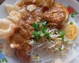 Foto langkah ke 9 dari resep Ketoprak Minimalis.