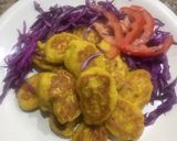 Foto del paso 3 de la receta: Bocadillos de calabaza y comino(Reciclado de restos en la heladera🤓)