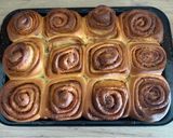 Amerikai fahéjas csiga (Cinnamon roll) recept fázis 10 fotója