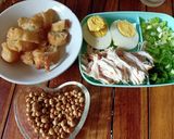 Foto langkah ke 4 dari resep Bubur Ayam kuah kuning.