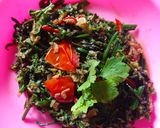 Foto langkah ke 5 dari resep Tumis Pakis Ebi Cabe Rawit.