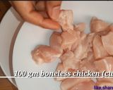 A picture of step 1 of Potato chicken Laccha pakoda Recipe.