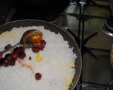 A picture of step 23 of Persian sour cherry pilaf (Albaloo polo).