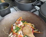 Foto del paso 3 de la receta: Verduras y fideos al wok