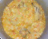 A picture of step 5 of White rice and garden egg stew.