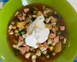 Une image de l'étape 4 de Soupe glacée au kvass.