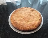 Vanília pudingos cseresznyepite vanília fagyival recept fázis 3 fotója