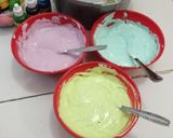 Foto langkah ke 4 dari resep Rainbow Base Cake Ultah.
